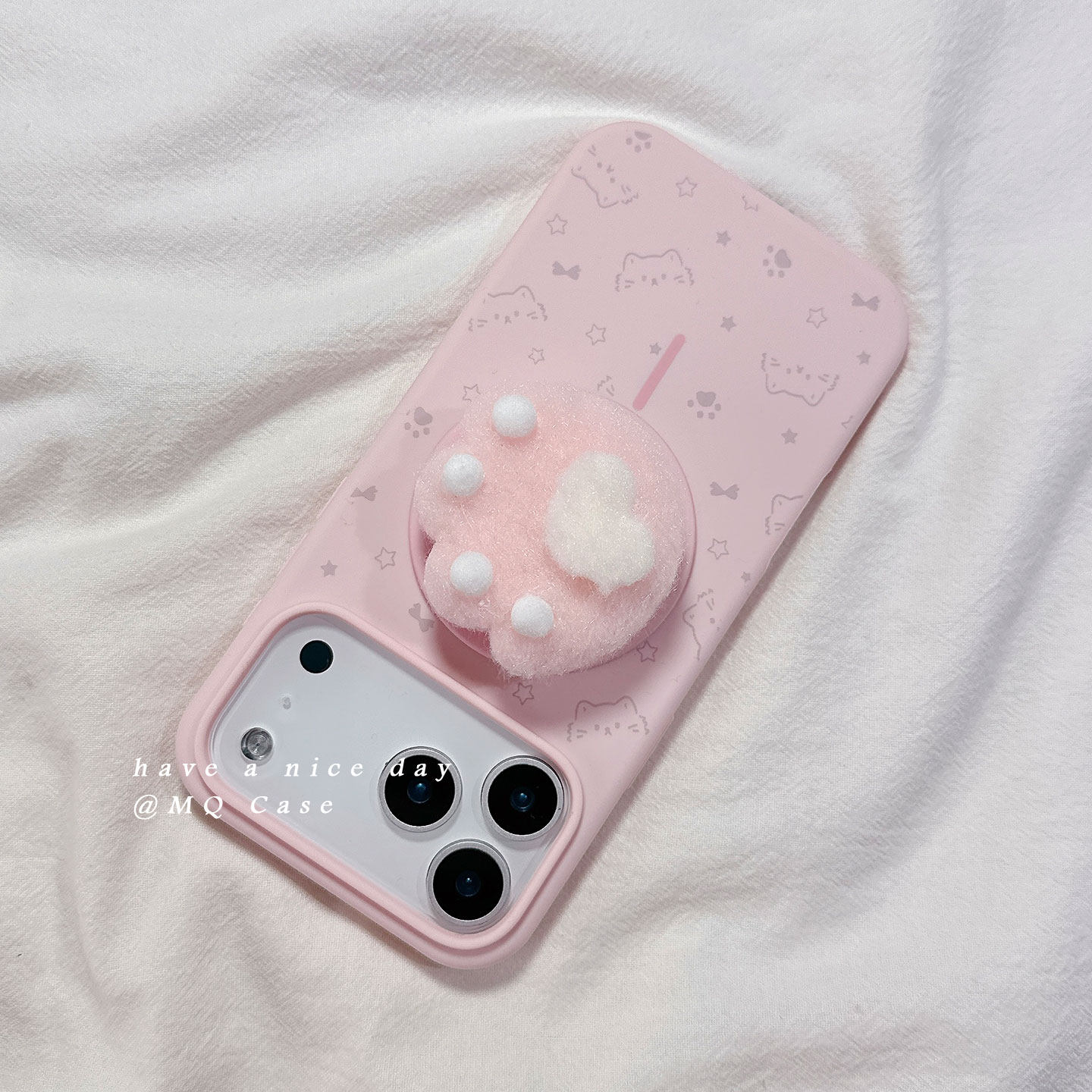 可爱少女小狗卡通适用苹果17手机壳iPhone17Promax新款16高级感15保护套13液态硅胶14防摔全包带磁吸支架女软