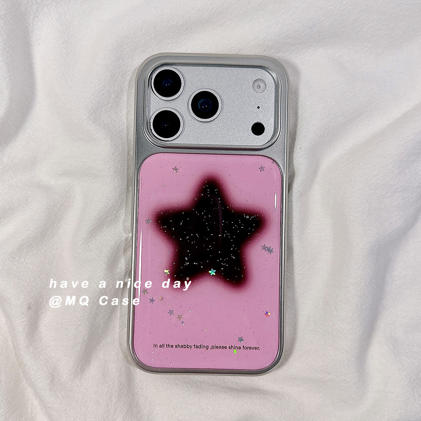 ins少女心甜酷星星适用苹果17手机壳iPhone17Promax新款16高级感15保护套13硅胶14防摔全包电镀滴胶外壳女潮p,3C数码配件,手机保护套/壳,淘宝优惠券,粉丝福利购,淘宝优惠卷