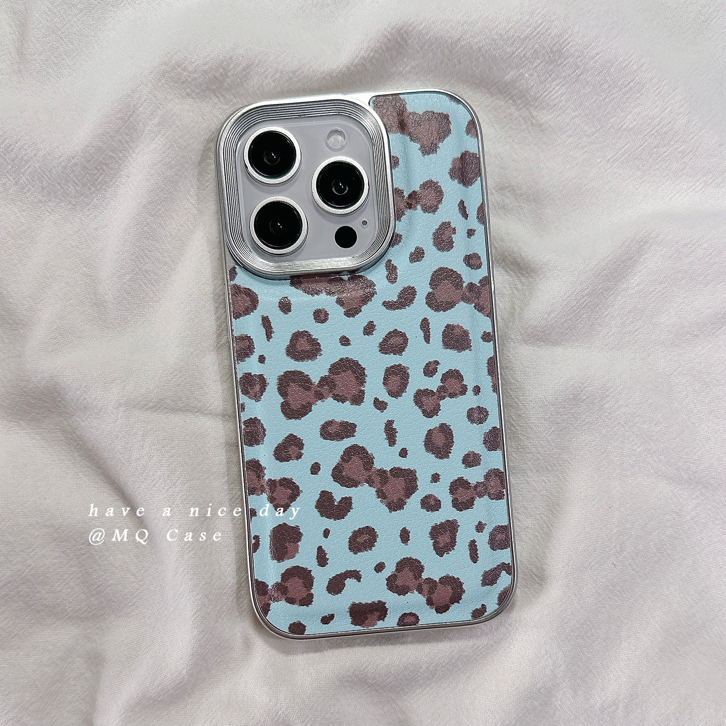 简约豹纹适用苹果16手机壳iPhone15Promax新款13/14高级感17promax保护套12硅胶防摔11全包创意仿皮ins软壳女