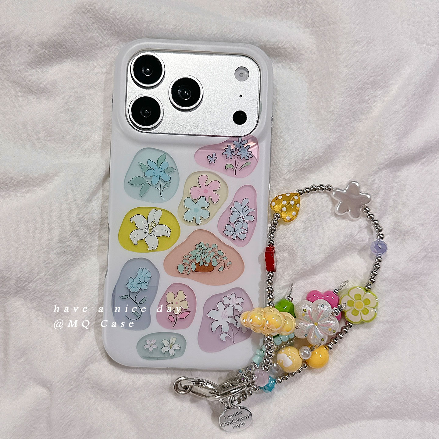 适用于iPhone小众ins花朵手机壳