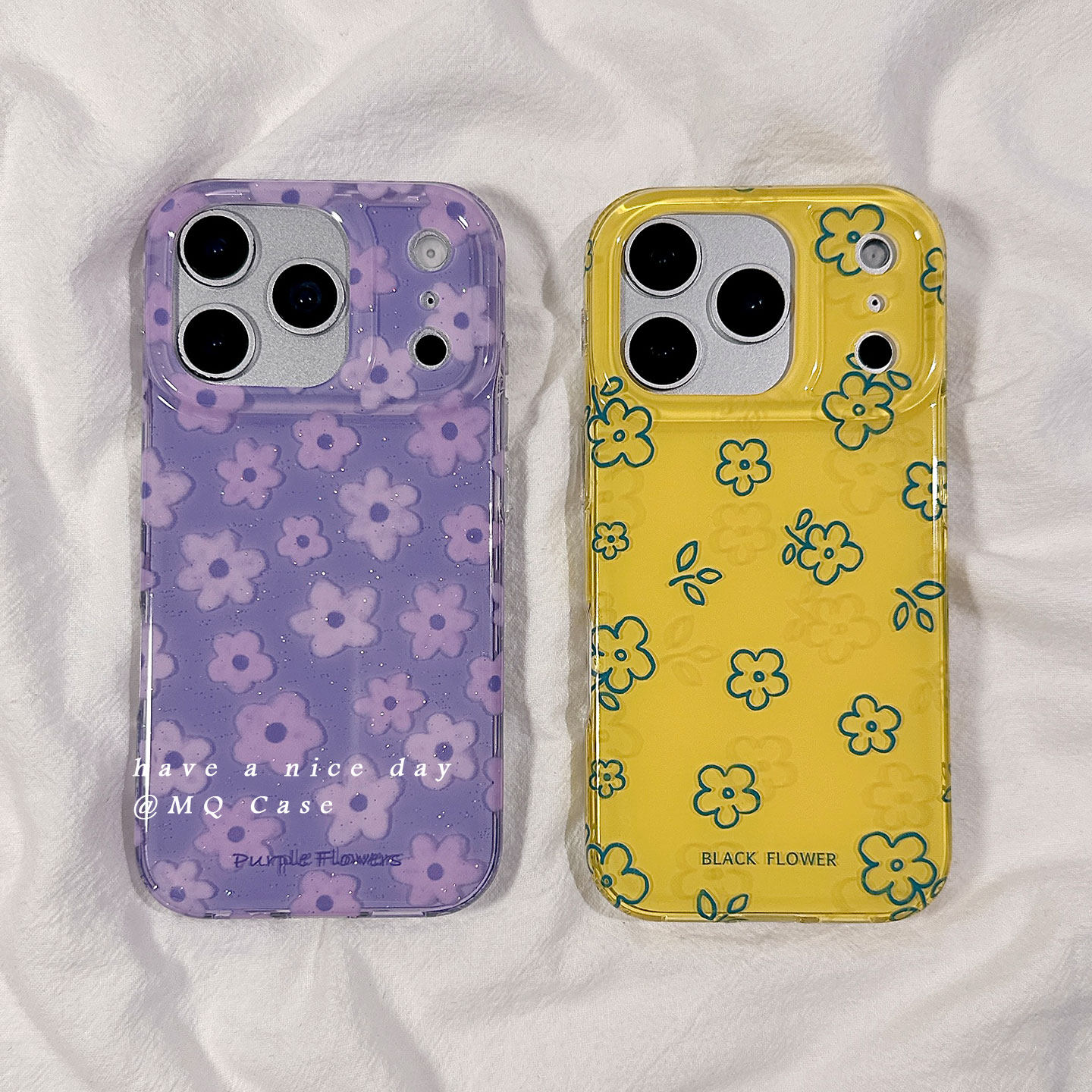 简约花朵适用苹果17手机壳iPhone17Promax新款16高级感15保护套13硅胶14防摔全包双层女款超薄软壳ins小清新p