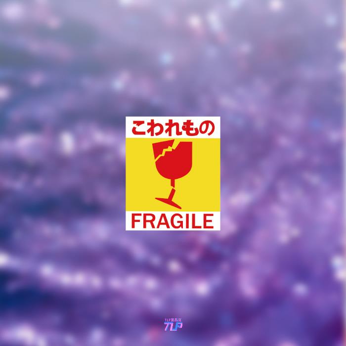 TLP反光车贴 日文易碎贵重提示搬运注意FRAGILE行李箱防水贴纸