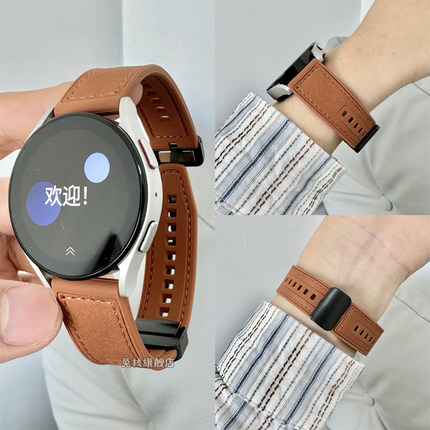 适用华为gt4智能手表表带watch4pro春夏gt3男watch3pronew女gt2e新款gtrunner真皮硅胶磁吸buds官方高级运动