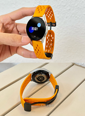 适用coros高驰pace2手表表带apex2pro硅胶apex2 pro洞洞磁吸折叠扣男女士錶帶apexpro运动夏天透气表链pace3