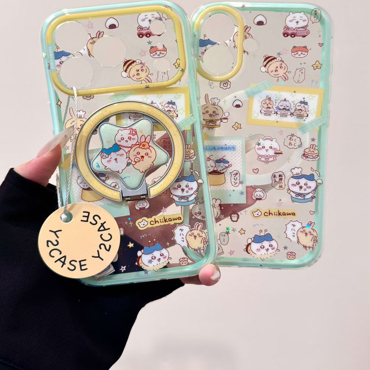 卡通可爱吉伊卡哇三小只适用iPhone17promax手机壳15新款17pro网红女款13创意全包防摔16pro超好看17保护套