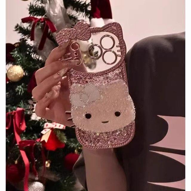 高级感透钻猫咪镜头闪片滴胶壳适用iPhone17promax手机壳15新款17pro13创意全包防摔16pro超好看17保护套,3C数码配件,手机保护套/壳,淘宝优惠券,粉丝福利购,淘宝优惠卷