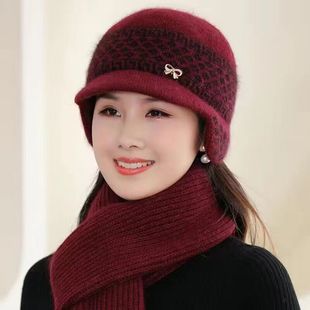 2025冬款脑子中老年人帽子女秋冬季新款保暖老人奶奶女士冬天妈妈