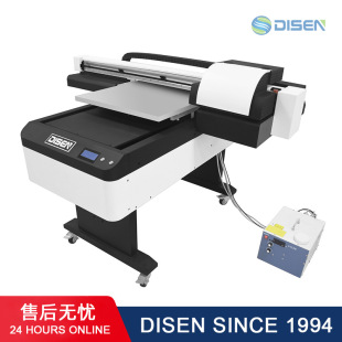 6090UV打印机圆柱体打印手机壳金属亚克力工艺品水晶标平板印刷机