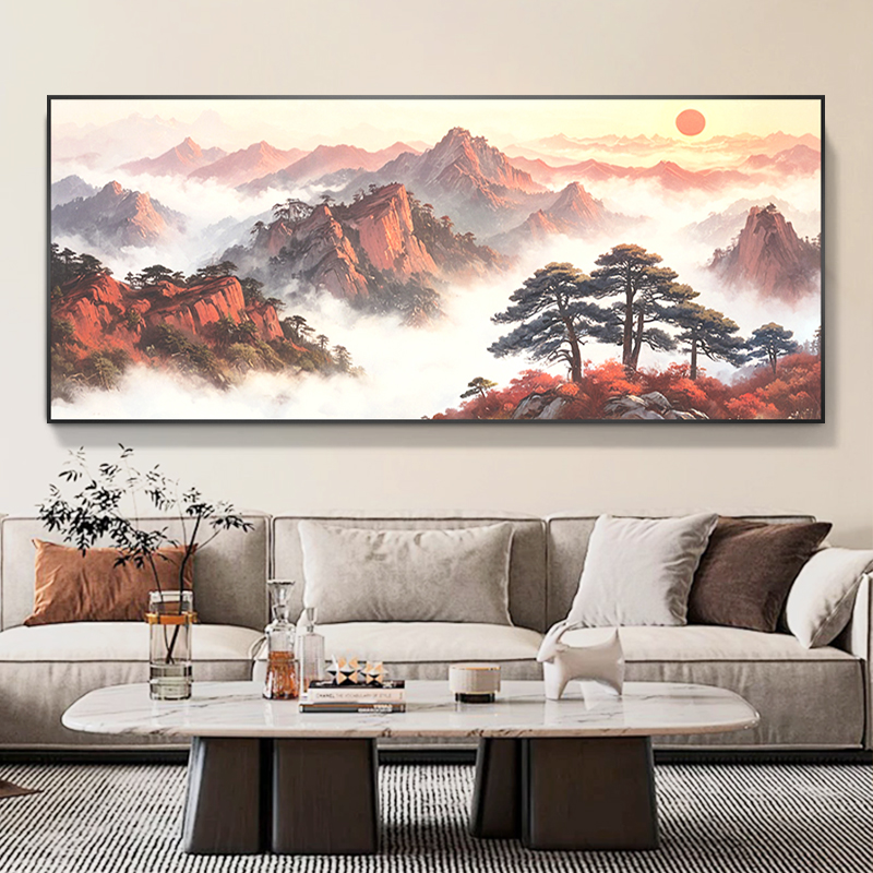 2025大芬手绘风景山水泰日