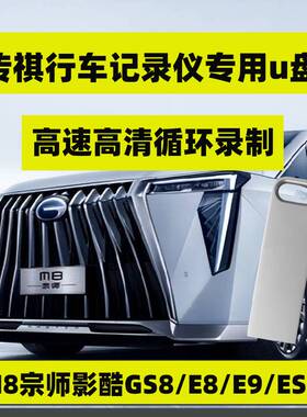 适用传祺行车记录仪专用u盘2024款M8宗师ES9/影酷E9/gs8/ES8优盘