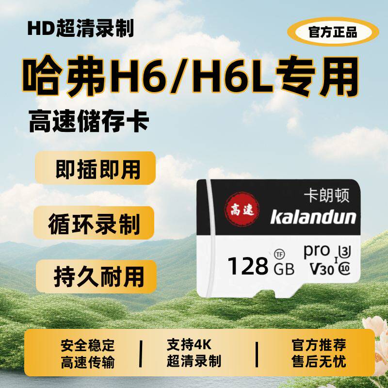 哈弗H6L行车记录仪专用高速内存卡哈弗H6/H6L全系适配高清存储卡