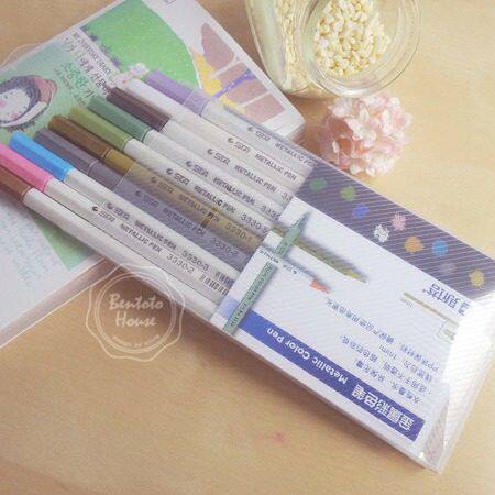 TZ-1  斯塔STA6551相册笔 画画笔 签名笔 油漆彩色笔 10色套装