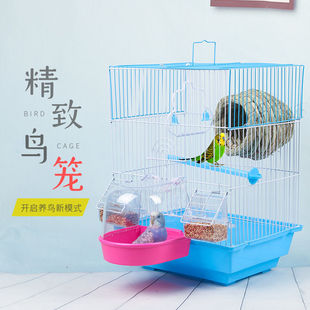 外挂鸟笼子鹦鹉八哥画眉鹩哥相思鸟笼大号鸟笼子A105(源头厂家)