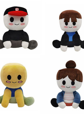 跨境新品毛绒玩具blox buddies人偶公仔游戏周边毛绒玩偶