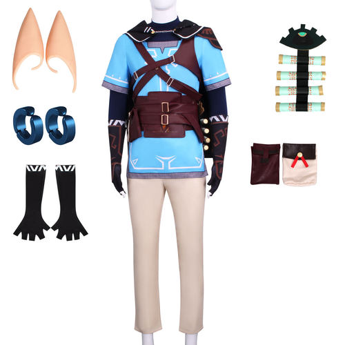 塞尔达传说2王国之泪林克Zelda角色扮演同款游戏cosplay服现货
