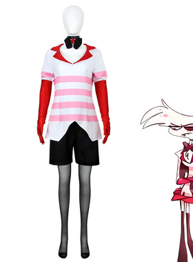 2023新款地狱客栈安吉尔·德斯特cosplay服装ANGELDUST角色扮演