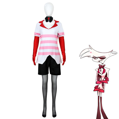 2023新款地狱客栈安吉尔·德斯特cosplay服装ANGELDUST角色扮演