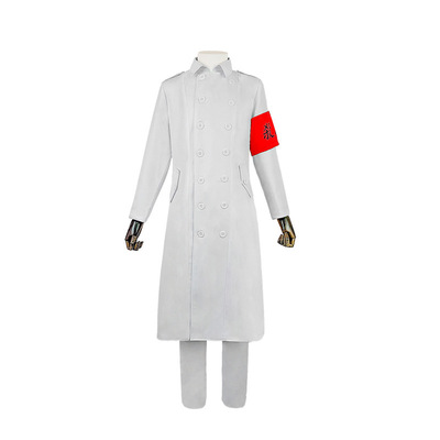 东京卍复仇者cos服黑龙会不良少年白色特攻服cosplay万圣节动漫服