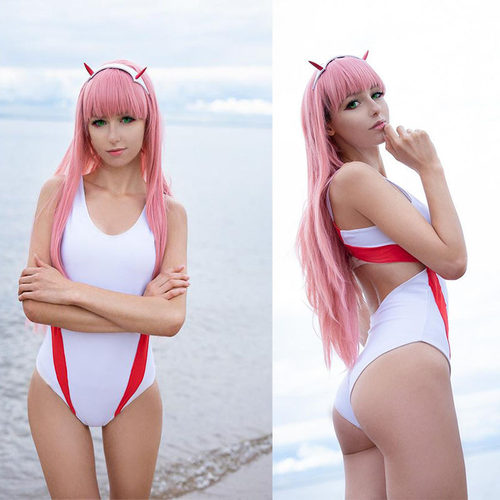 DARLINGintheFRANXX泳衣02cosplay泳衣背心女比基尼泳装