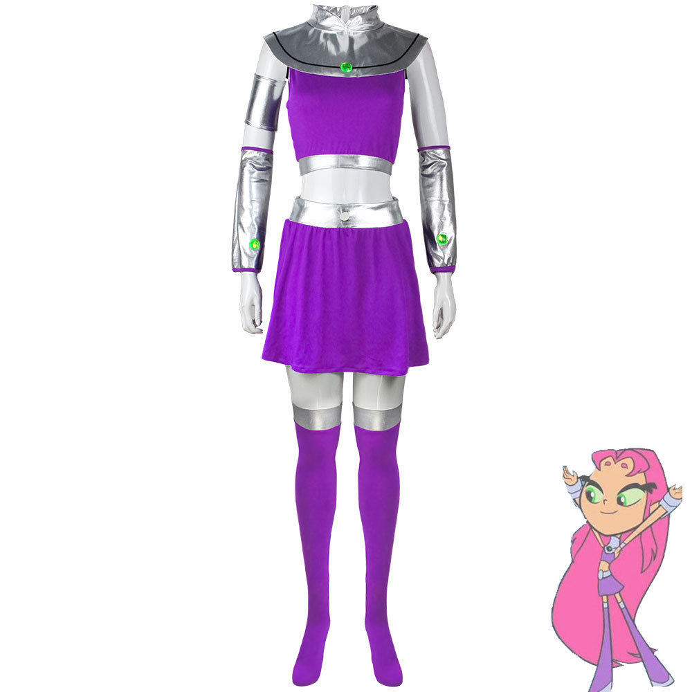 乌鸦少年泰坦星火cos服星火cosplay万圣节服装