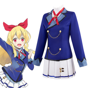 偶像活动星宫莓cos服星光学园星宫莓雾矢葵紫吹兰cosplay校服女
