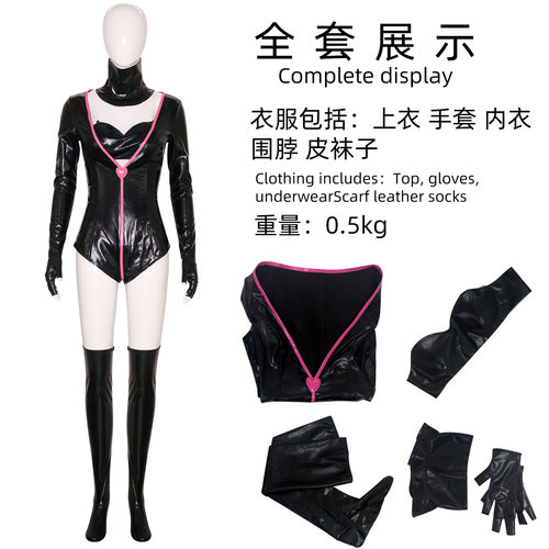 地狱客栈cos服地狱客栈安吉尔·德斯特AngelDust裙装cosplay