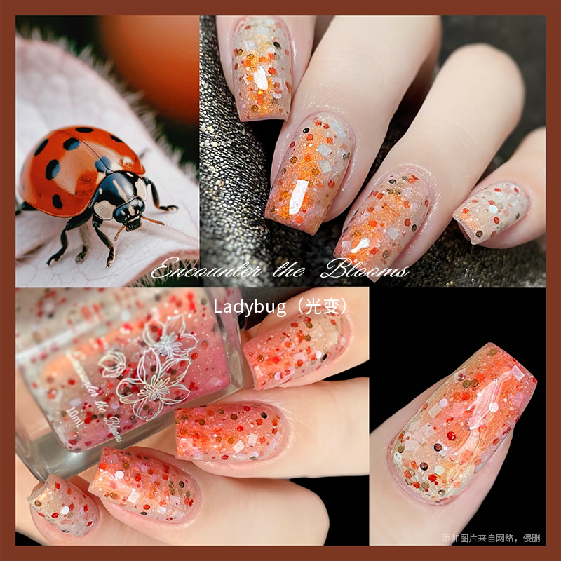 encounter the bloomN24Ladybug（光变）油性不可剥图片