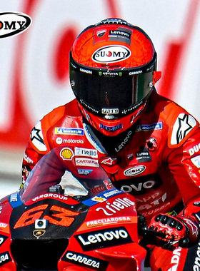 suomy专业赛道全盔杜卡迪车队赛盔motogp跑盔FIM认证头盔四季通用