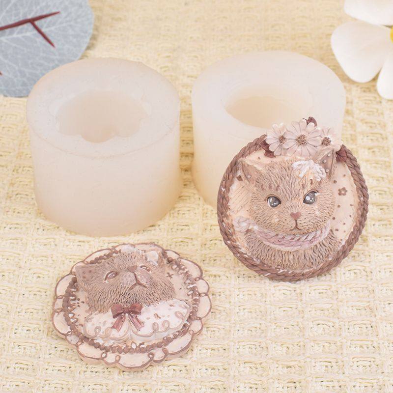 猫咪头珍爱猫系石膏娃娃白胚手工DIY涂色玩具送女朋友礼物摆件,玩具/童车/益智/积木/模型,沙画/胶画/画,淘宝优惠券,粉丝福利购,淘宝优惠卷