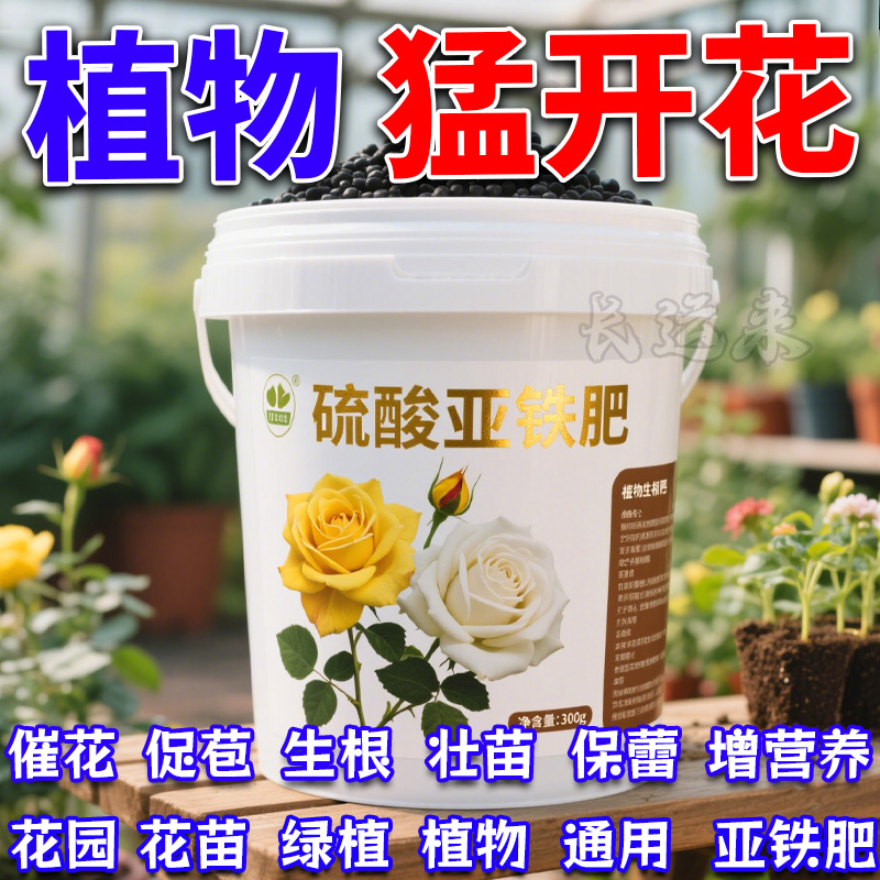 硫酸亚铁花用酸性茉莉栀子花花卉