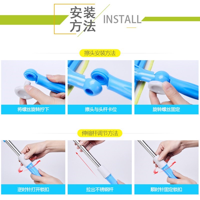 擦玻璃器全自动伸缩杆家用擦窗户神器双H面刷玻璃刮水工具洗插高