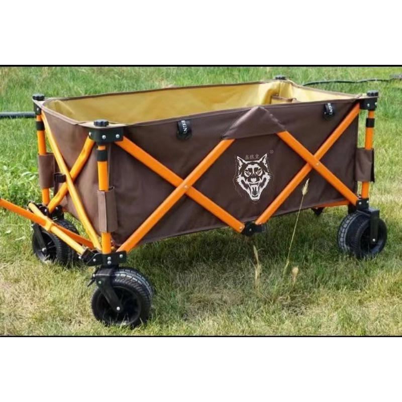 户外便携露营推车营地拖车野餐折叠车拉货搬运聚拢型大尺寸大容量,户外/登山/野营/旅行用品,户外营地车,淘宝优惠券,粉丝福利购,淘宝优惠卷
