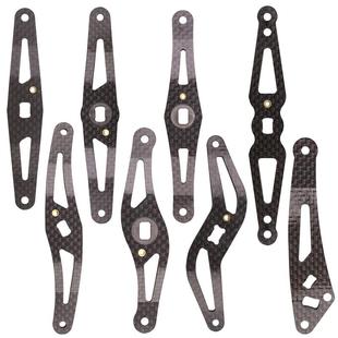 碳纤维摇臂DIY微物鼓轮水滴轮改装碳素碳纤维摇臂配件