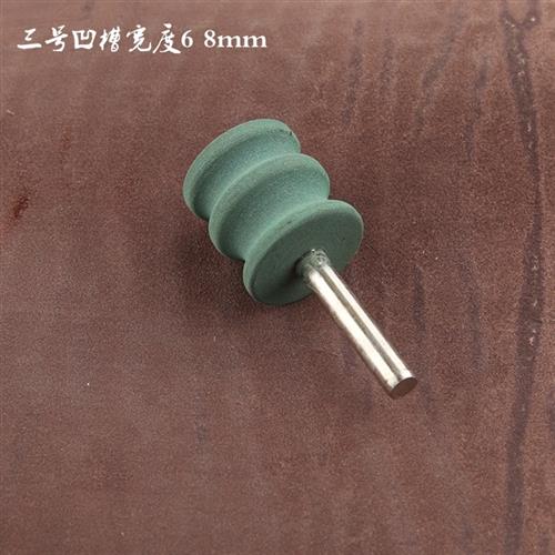 磨边神器打磨棒电动打磨头皮革磨边凹槽打磨抛光皮带手工皮具封边