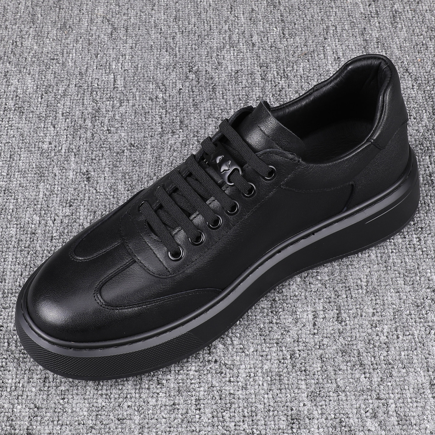 欧洲站真皮板鞋男款2025新款头层牛皮韩版百搭一脚蹬纯皮休闲鞋男,流行男鞋,休闲板鞋,淘宝优惠券,粉丝福利购,淘宝优惠卷