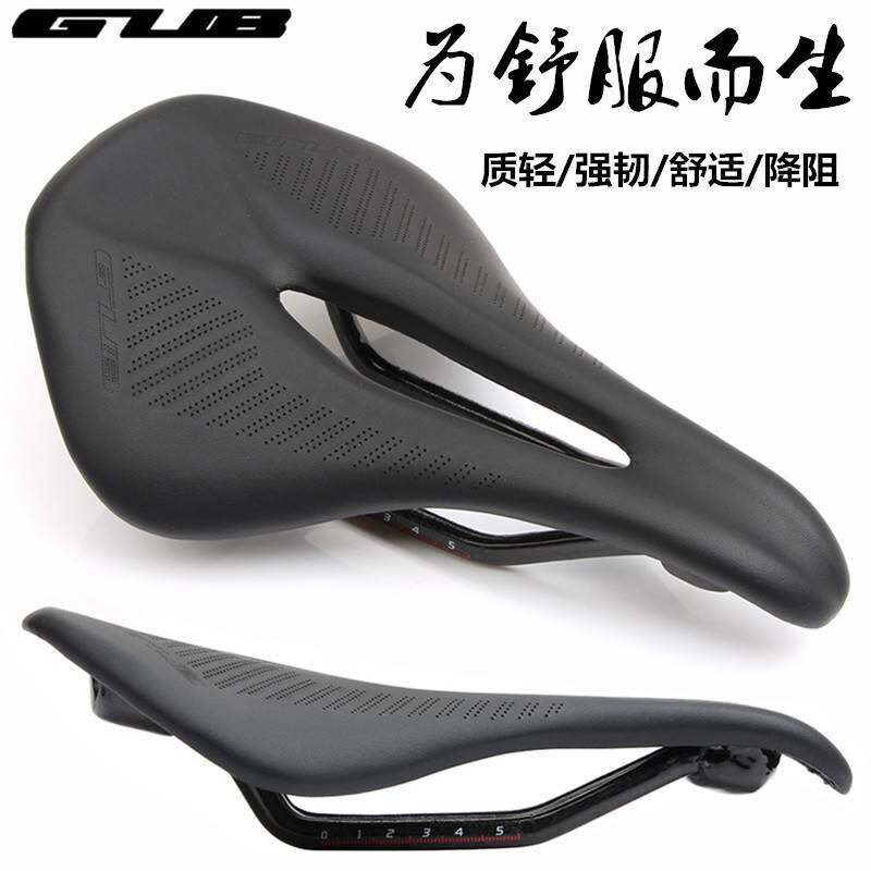 GUB 山地公路自行车碳纤维超轻坐垫碳弓碳底钛弓骑行座包座垫鞍座