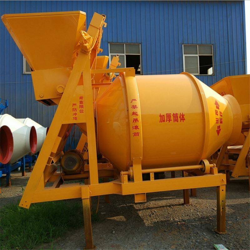 工程建筑搅拌水泥机械 滚筒式强力泥浆搅拌机 全爬自动上料搅拌机