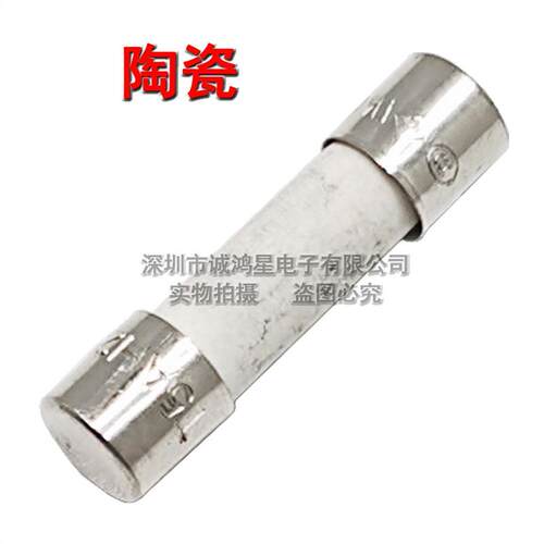 T2AH250V玻璃陶瓷保险丝管T2AL带引脚线延时慢断电源电视机10个