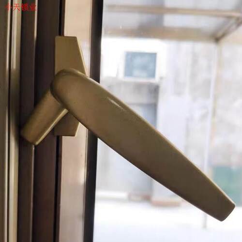 38铝合金窗户把手配件窗把手内外开平开窗把手推拉转动拉老式执