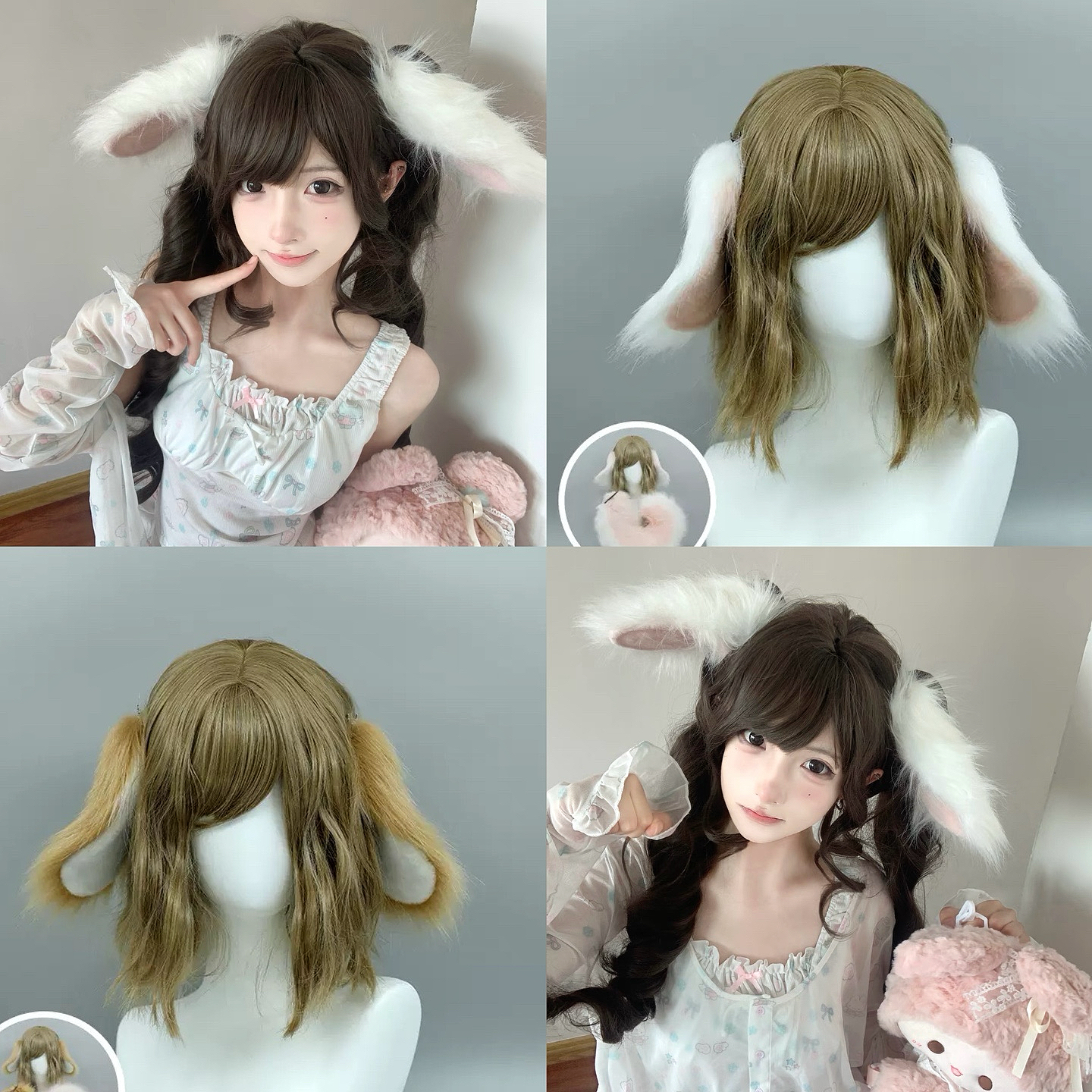 垂耳犬狗耳朵发箍日系可爱