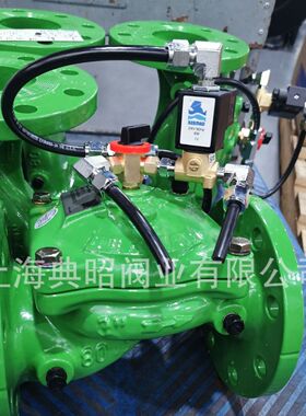 伯尔梅特电磁阀24V 50Hz 8w以色列BERMAD法兰400-2水力电磁控制阀
