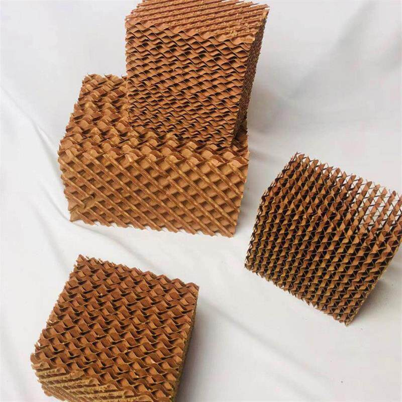 鑫灿厂家供应 畜牧养殖湿帘纸 除臭水帘大棚养殖7090湿帘纸