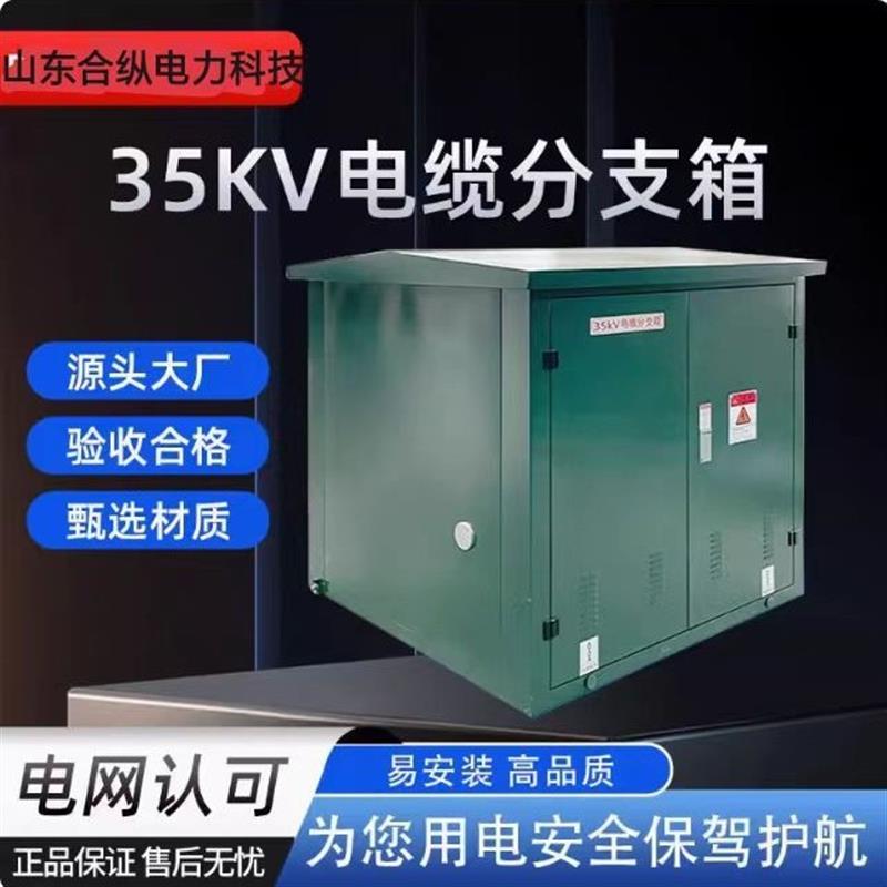 厂家定制35kv电缆分接箱带开关分支箱户外高压铜排箱分支箱