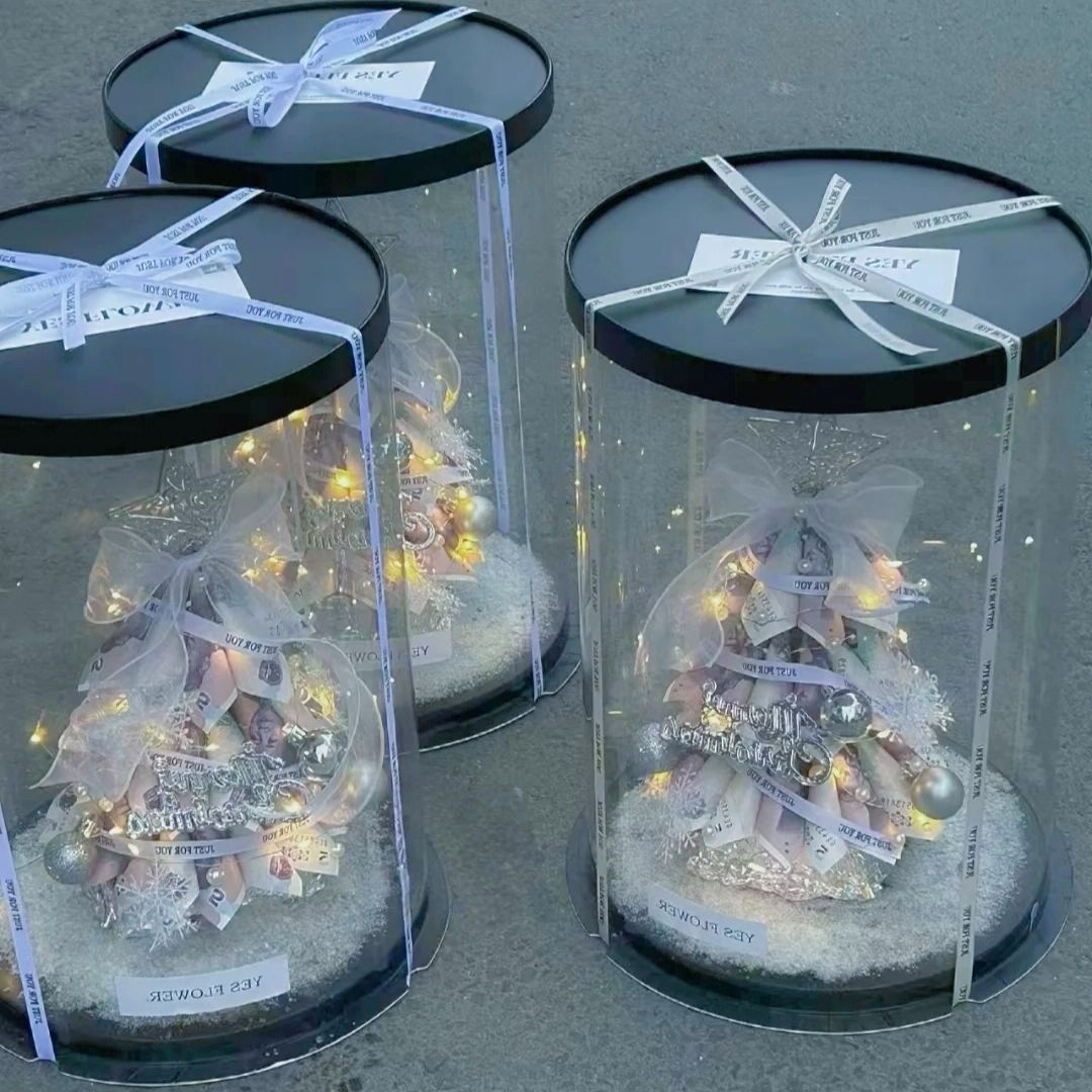 创意圣诞节有钱花圣诞树手工diy材料包创意摆件实用惊喜礼物送女