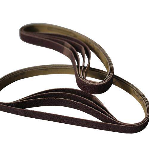 热销气动砂带机330x10窄缝金属打磨抛光砂布带圈卷520x20砂纸带