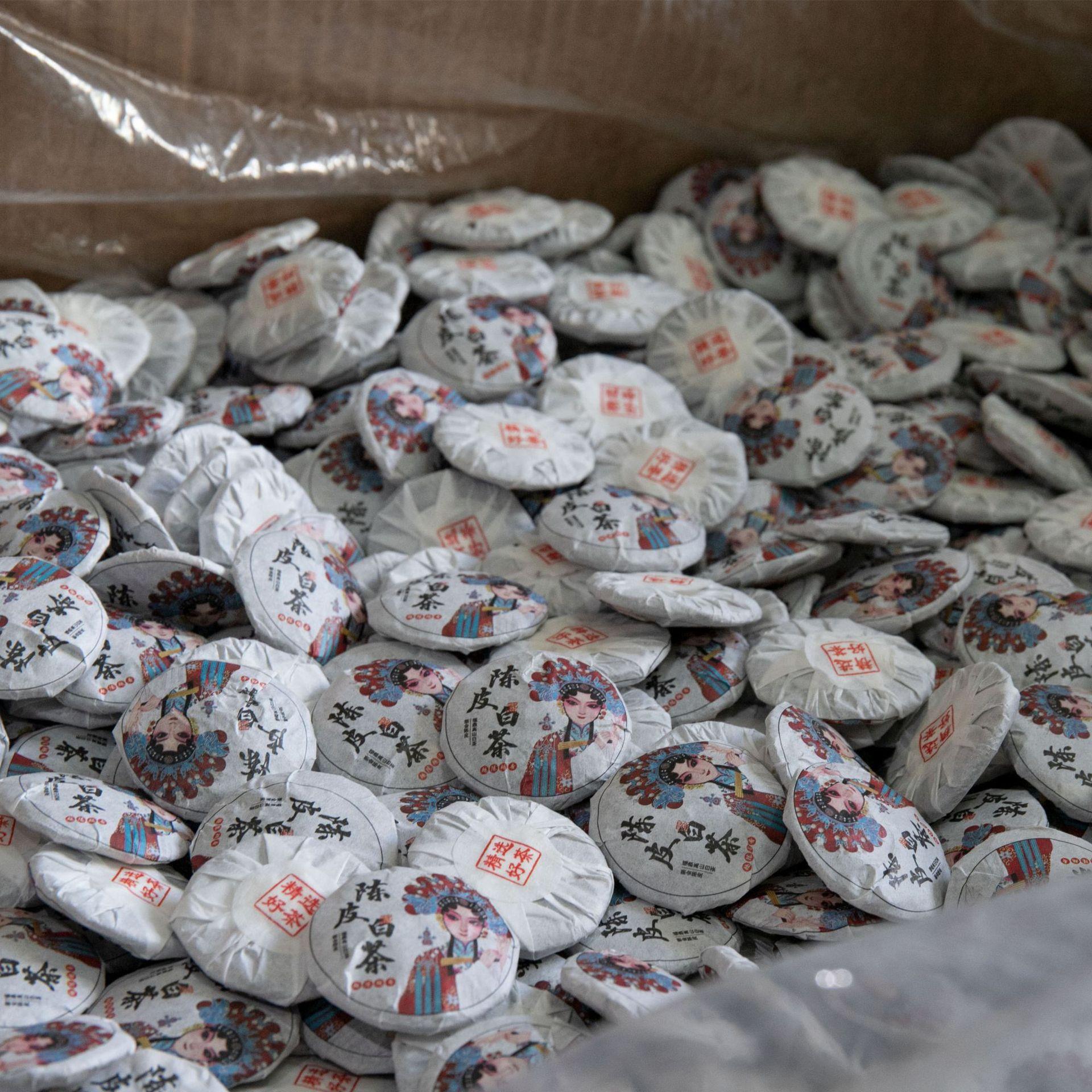 正宗福鼎白茶寿眉老陈皮小