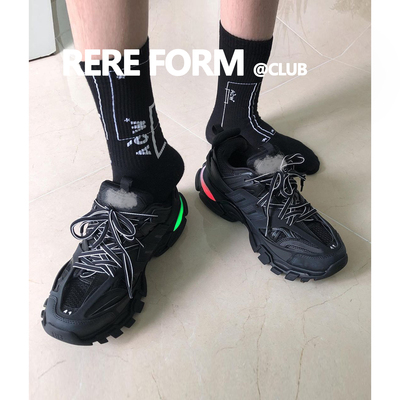 【限量抢购】巴黎Track1.0三代老爹鞋LED灯厚底男女运动鞋3代3.0