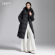 DeIFy 加厚绗缝95鹅绒羽绒服女长款 缔弗科鲁达2.0 羊毛系列25冬款