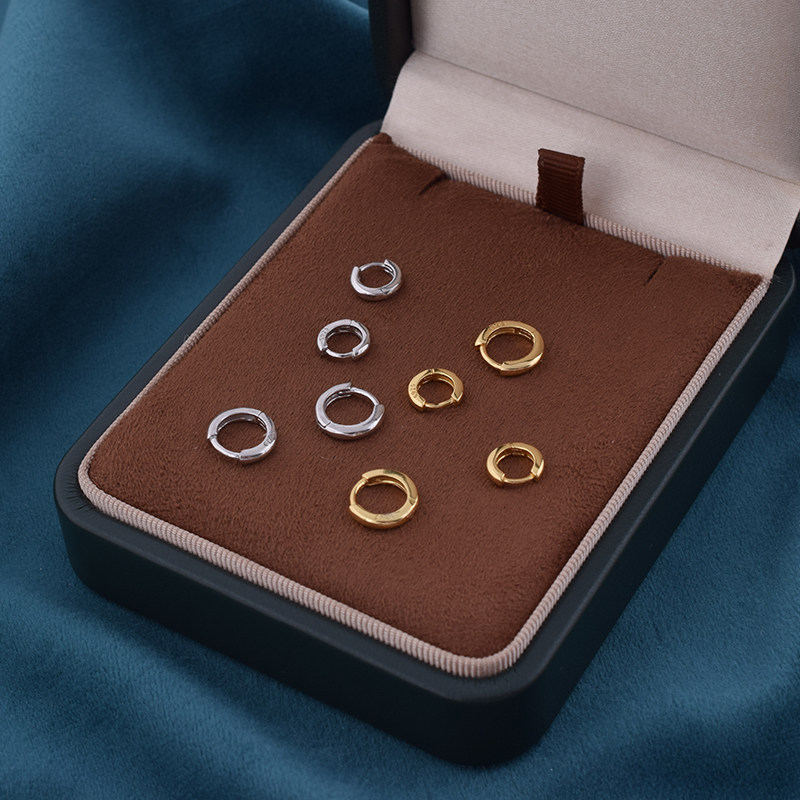 925银圈圈耳环女潮睡觉免摘韩国冷淡风气质小巧百搭网红耳圈耳扣,饰品/流行首饰/时尚饰品新,耳环,淘宝优惠券,粉丝福利购,淘宝优惠卷