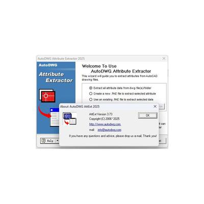 AutoDWG Attribute Extractor 20KK小店